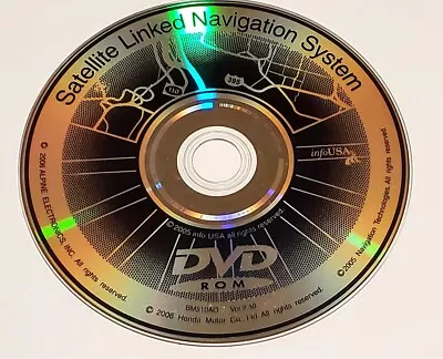01 2002 2003 Acura Mdx Rl Tl Cl Sport Navigation Map Disc Gps 2007 Dvd Ver 2.40 • $79