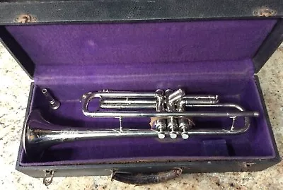 Vintage Chrome Plated Brass Trumpet - PerfackTone A Real Beuty(I801) • $225