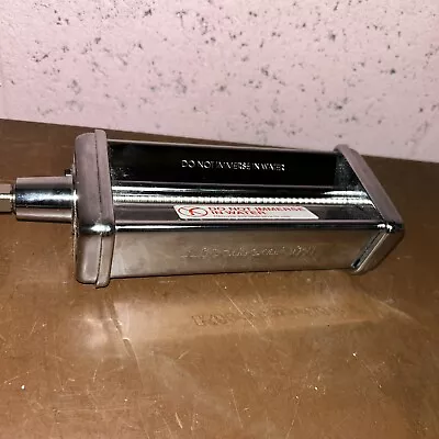 KitchenAid Speghetti Pasta Sheet Roller Cutter Attachment Metal Italy WRR18 • $38