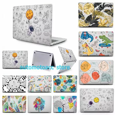 Cute Cartoon Clear Hard Case Cover For Macbook M3 Air 13 12 11 Pro 14 15 16 Inch • $20.98