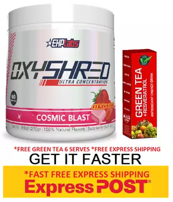 $63.90 • Buy Ehplabs Oxyshred All Flavours Ehp Labs Oxy Shred Fat Burner | Express | Cheap.
