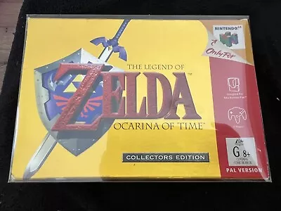 Nintendo N64 The Legend Of Zelda: Ocarina Of Time Collectors Edition Boxed • $350