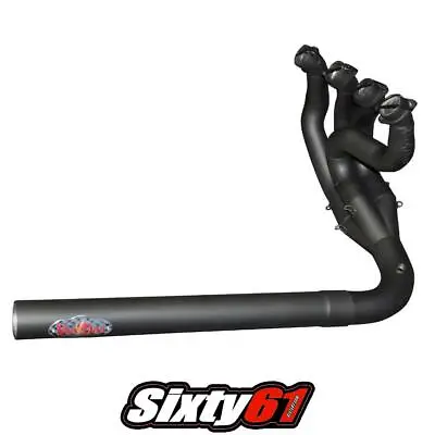 Voodoo Exhaust Suzuki GSXR 1000 2001-2004 2005 2006 Competition Sidewinder Black • $1201.95