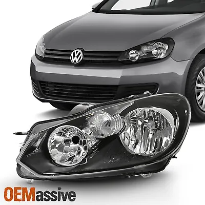 $109.99 • Buy Headlight For 2010 11 12 13 2014 VW Golf Jetta MK6 Wagon 4-Door Driver Left Side