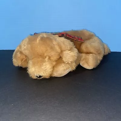 Vintage Mary Meyer Plush Sleeping Dog Golden Retriever Puppy 1998 Realistic Toy • $13.99