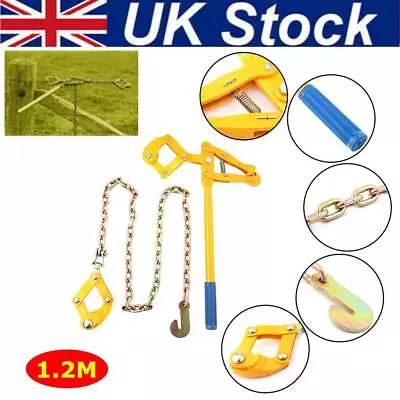 £26.99 • Buy Heavy Duty Wire Fence Strainer Plain Barbed Chain Fencing Energiser Repair Tools