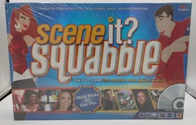 Scene It? SQUABBLE THE DVD GAME Chick Flicks Vs Guy Pics New Collectable • $11.97