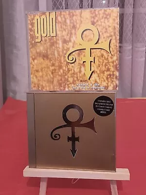 £6.99 • Buy Prince - Gold (CD SINGLE 1 + CD SINGLE 2)   CD 1 GOLD CD  IN GOLD PLASTIC CASE