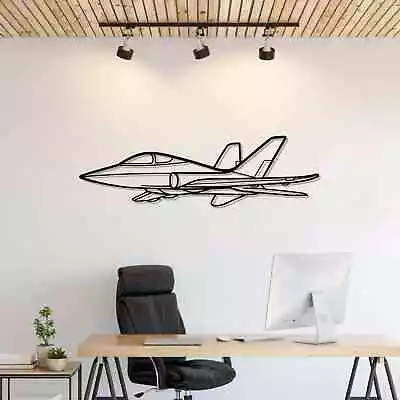 Wall Art Home Decor 3D Acrylic Metal Plane Aircraft USA Silhouette Super • $87.99