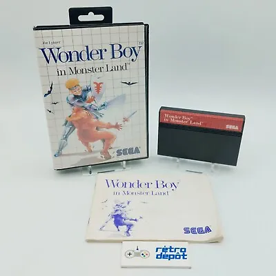 Wonder Boy IN Monster Land / Sega Master System / Pal / Eur • $34.60