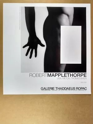 2008 Robert Mapplethorpe Lisa Milton Thomas & Ken Exhibition Vintage Print Ad • $9.99