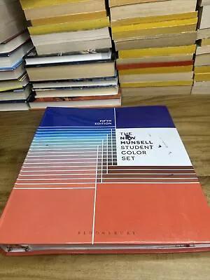 The New Munsell Student Color Set Fifth Ed By Jim Long 2017 Ringbound Hardcover • $99.99