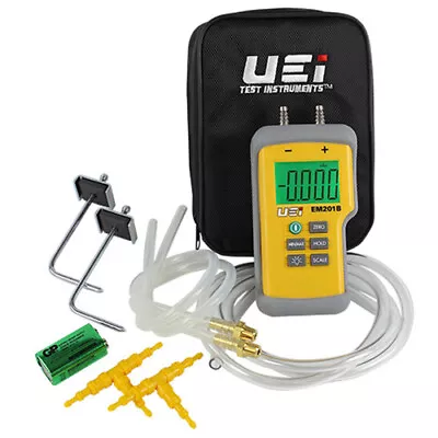 UEi EM201SPKIT Digital Electronic Manometer Static Pressure Kit • $239.15