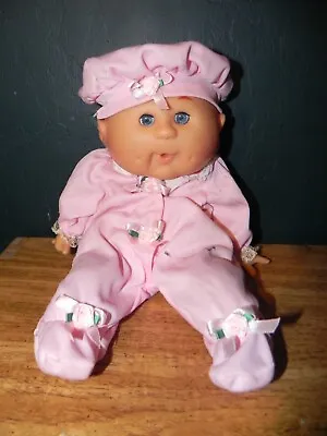 1990 Vintage Uneeda Blue Sleepy Eyes Baby Doll Cabbage Patch Kids Family 12”  • $39.99