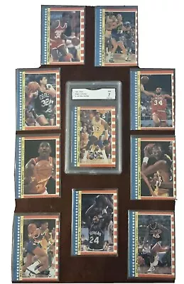 1987-88 Fleer Basketball Sticker Set No Jordan 10/11 Cards • $79.88