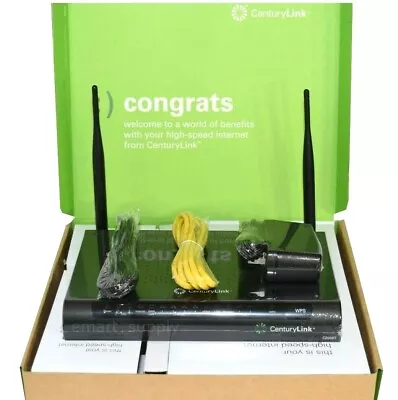 CenturyLink C2000T Technicolor Wireless ADSL2+ VDSL 802.11N Modem Router  • $33.90