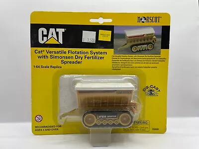 1/64 CAT VFS50 W/ Simonsen Dry Fertilizer Spreader • $23.95