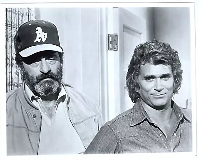 Vintage Michael Landon And Victor French 8x10 Black And White Photo • $9.50