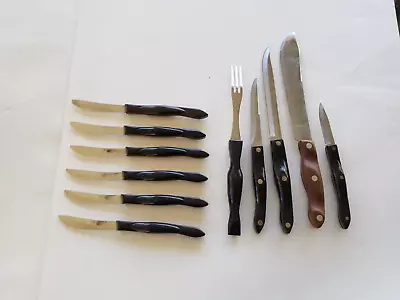 $234.25 • Buy Vintage~ Cutco Brand Cutlery Set~ 5 Piece W/ 6 Steak Knives~ USA