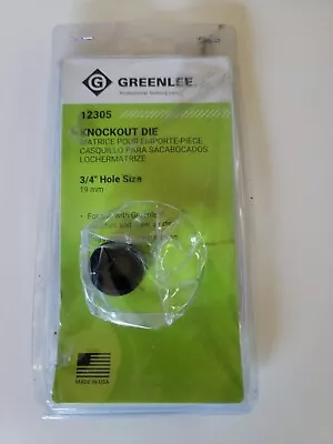 Greenlee K2P-3/4-B 3/4  Conduit Size Slug-Buster® Knockout Punch Free Shipping • $25