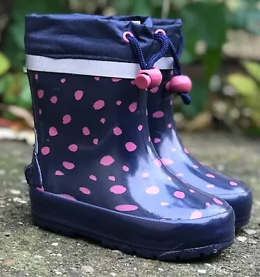 Girls Boys Rain Kids Infants Waterproof Wellies Mcker Wellingtons Splash Boots • £9.99