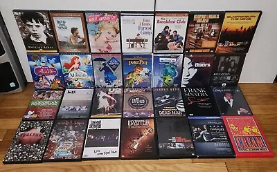 Dvd Lot Of 28 Movies  Disney  Music And More Read Description Some New All Cib • $22