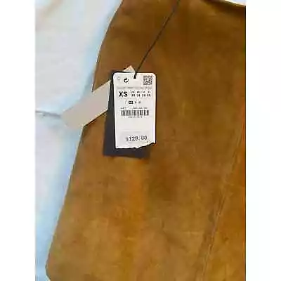 NWT Zara Suede Mini Skirt Camel  • $65