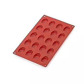 20 Cavities Mini Madeleines Multi Cavity Baking Mold Red • $35.98
