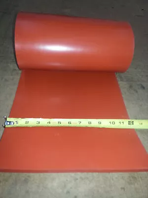 Silicone Rubber Roll 55 Duro +/-5  1/2 Thk X 12 Wide X 10 Ft Long • $266