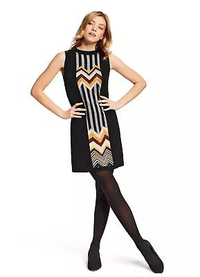 Missoni For Target Women's Zig Zag Stripes Sleeveless Crewneck Sweater Dress NEW • $119.95