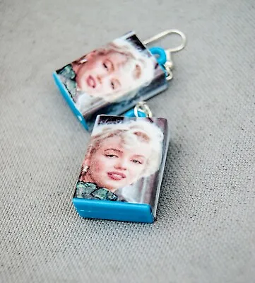 Vintage Inspired Marilyn Monroe 1950s Kawaii Kitsch Dangly Charm Earrings (005) • $5.60