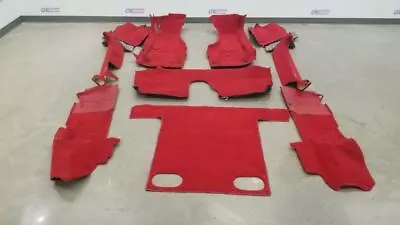 89 Chevy Corvette C4 Convertible Complete Carpet Set Red • $382.50
