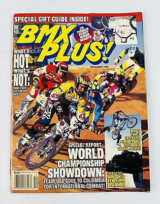 BMX PLUS! Magazine (December 1995) Volume 18 Number 12 • $38.02