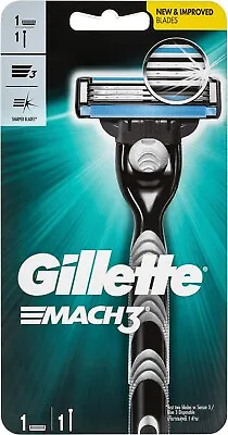 Gillette Mach 3 Men's Shaving Razor 1 Pack Mens Razors/ Blades • $10.20