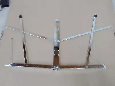 The Hamilton No 400-N Folding Adjustable Chrome Music Stand  • $6