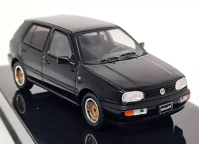 Ixo 1/43 - Volkswagen Golf Custom MK3 1993 Black Diecast Scale Model Car • $49.77