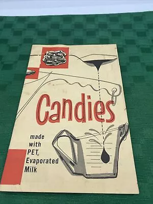 Vintage PET Evaporated Milk Candies Recipe Booklet Pamphlet Fudge Taffy Caramel • $14.99