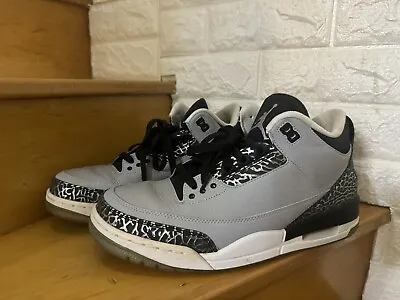 Size 10 - Jordan 3 Retro Wolf Grey 2014 • $150