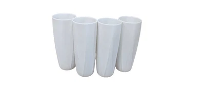 $206.15 • Buy ZAHA HADID DESIGN Rim Cup Modern Minimalistic Solid White Diameter 2  A3