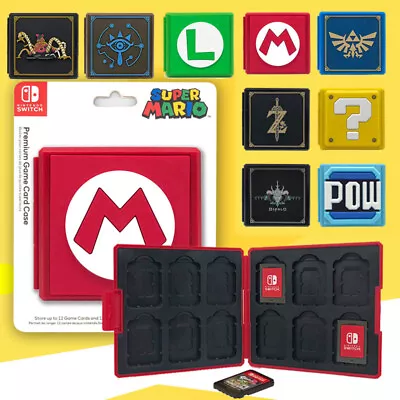 For Nintendo Switch Game Card Case Holder Storage Box Travel Carry Protect Cover • $14.85