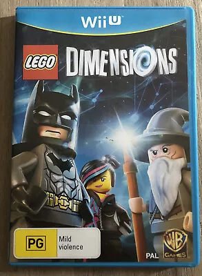 Lego Dimensions Nintendo Wii U - PAL - Complete - VGC - WB Games - Free Postage • $22.95