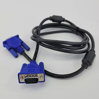 6ft 15 PIN VGA Cable For LED LCD TV Monitor PC Projector Male To Male • $1.31