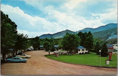 C1960s MANITOU SPRINGS Colorado Postcard  PRICE'S WONDER VIEW MOTEL  Unused • $5.25