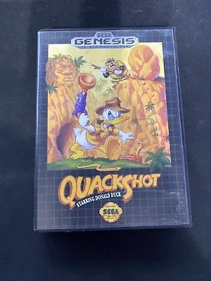 QuackShot Starring Donald Duck (Sega Genesis) Complete In Box With Manual Tested • $59.99