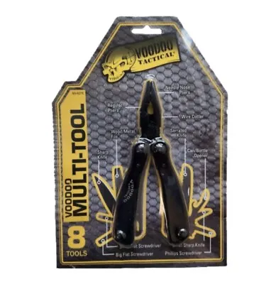 Voodoo Tactical 11 In 1 Stainless Steel Multi-Tool New In Packagefree Shipping • $24.50