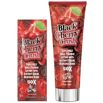 £3.99 • Buy Fiesta Sun Black Cherry Crush Sunbed Tanning Lotion Cream With Bronzing Beads