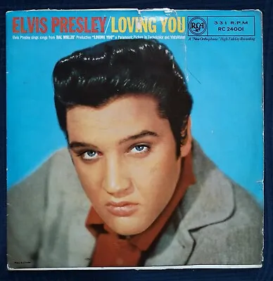 Elvis Presley Loving You 10  LP (RCA RC-24001) 1957 TESTED • $24.90