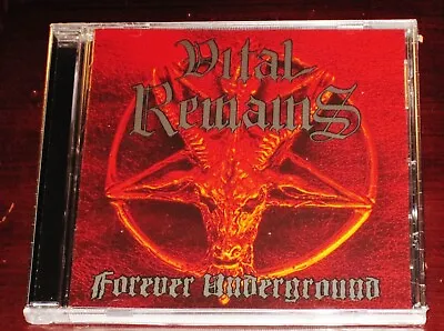 Vital Remains: Forever Underground CD 2020 Osmose Productions France OPCD050 NEW • $17.95