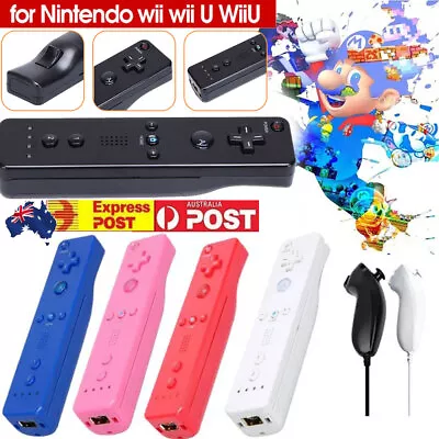 Wireless Remote Controller Control For Nintendo Wii Wii U WiiU Games Attachments • $18.79