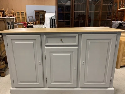 £395 • Buy French Grey Painted Oak Sideboard